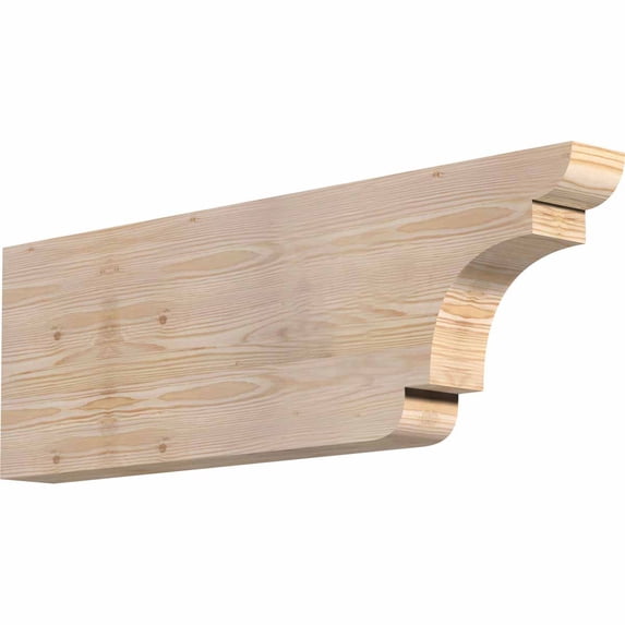 3 1/2"W x 12"H x 36"L New Brighton Smooth Rafter Tail, Douglas Fir