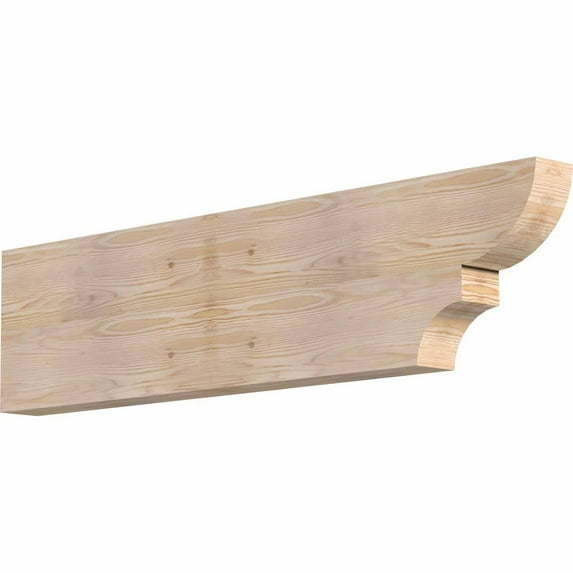 3 1/2"W x 12"H x 48"L Ridgewood Smooth Rafter Tail, Douglas Fir