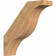 thumbnail image 1 of 3 1/2"W x 14"D x 14"H Funston Smooth Brace, Western Red Cedar, 1 of 13