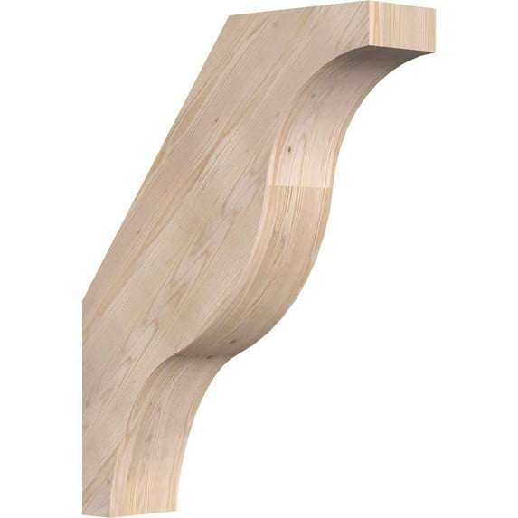 3 1/2"W x 14"D x 18"H Funston Smooth Brace, Douglas Fir