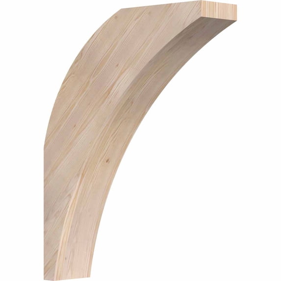3 1/2"W x 14"D x 18"H Thorton Smooth Brace, Douglas Fir