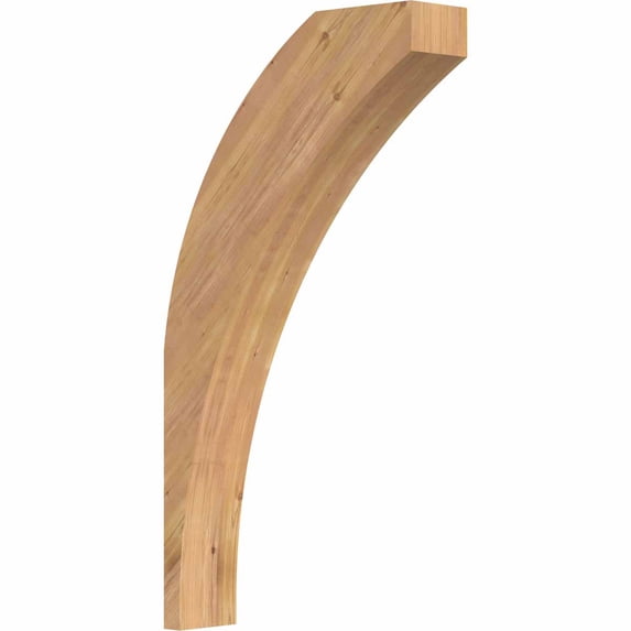 3 1/2"W x 14"D x 26"H Thorton Smooth Brace, Western Red Cedar