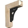 thumbnail image 1 of 3 1/2"W x 15 1/2"D x 18"H Tristan Craftsman Ironcrest Smooth Bracket, Douglas Fir (2"W x 7 1/2"D x 10"H Iron Bracket), 1 of 5