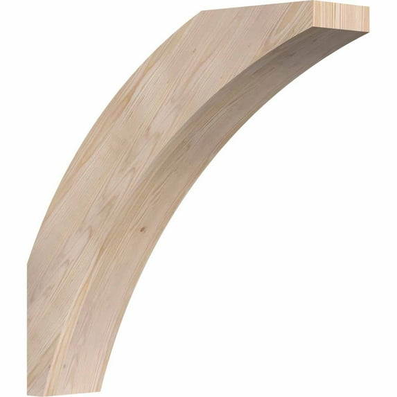 3 1/2"W x 16"D x 16"H Thorton Smooth Brace, Douglas Fir