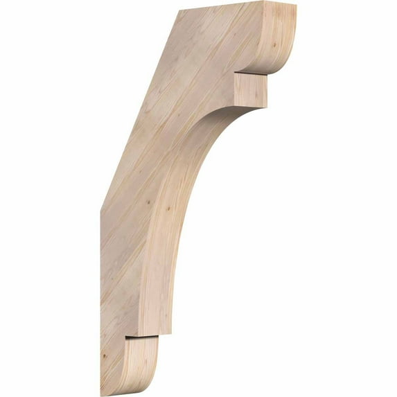 3 1/2"W x 16"D x 28"H Olympic Smooth Brace, Douglas Fir