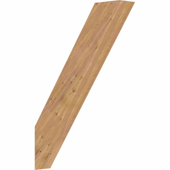 3 1/2"W x 18"D x 26"H Traditional Smooth Knee Brace, Western Red Cedar