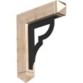 thumbnail image 1 of 3 1/2"W x 20"D x 23"H Bradford Arts & Crafts Ironcrest Smooth Bracket, Douglas Fir (1 1/2"W x 12"D x 15"H Iron Bracket), 1 of 5