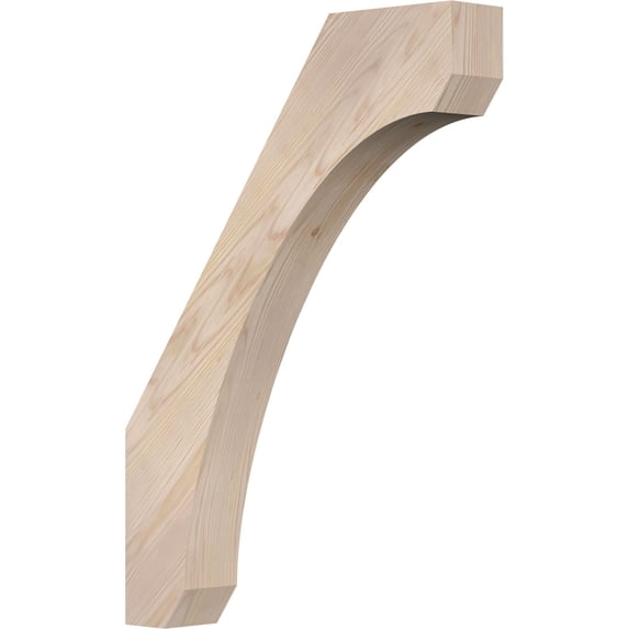 3 1/2"W x 20"D x 28"H Legacy Smooth Knee Brace, Douglas Fir