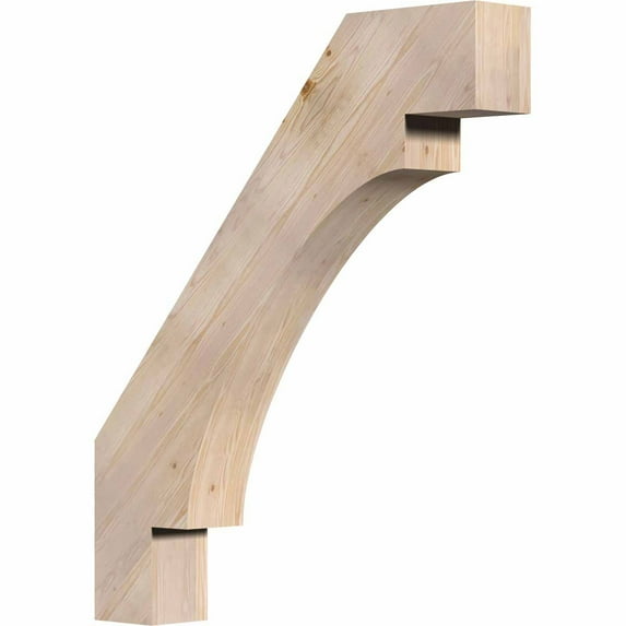 3 1/2"W x 22"D x 26"H Merced Smooth Brace, Douglas Fir