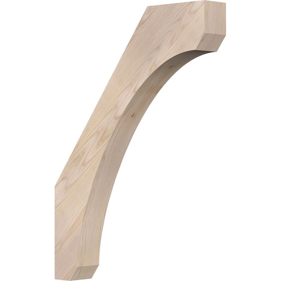 3 1/2"W x 22"D x 30"H Legacy Smooth Knee Brace, Douglas Fir