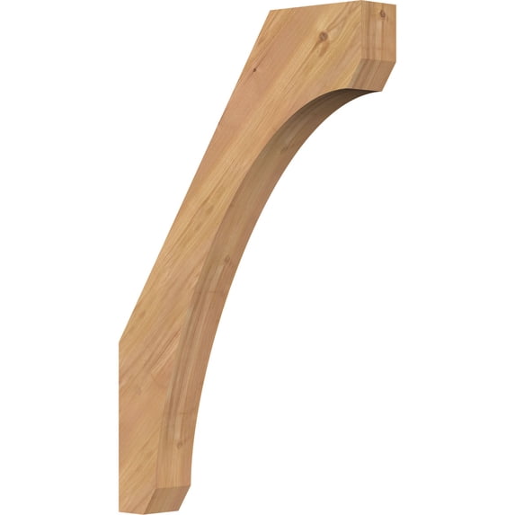 3 1/2"W x 22"D x 34"H Legacy Smooth Knee Brace, Western Red Cedar