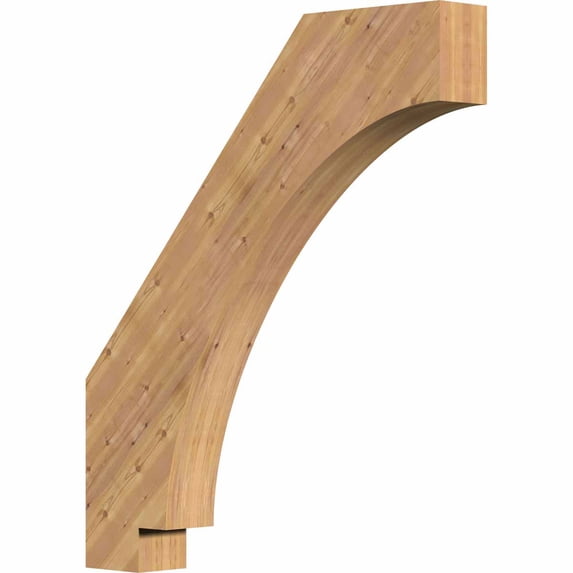 3 1/2"W x 24"D x 28"H Imperial Smooth Brace, Western Red Cedar