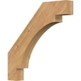 thumbnail image 1 of 3 1/2"W x 26"D x 26"H Merced Smooth Knee Brace, Western Red Cedar, 1 of 4