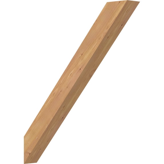 3 1/2"W x 26"D x 30"H Traditional Smooth Knee Brace, Western Red Cedar