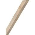 thumbnail image 1 of 3 1/2"W x 26"D x 32"H Traditional Smooth Knee Brace, Douglas Fir, 1 of 4