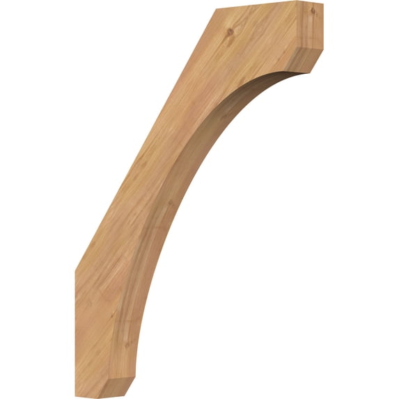 3 1/2"W x 26"D x 34"H Legacy Smooth Knee Brace, Western Red Cedar