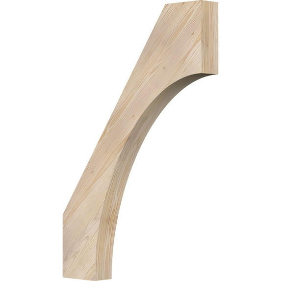 3 1/2"W x 26"D x 38"H Westlake Smooth Knee Brace, Douglas Fir