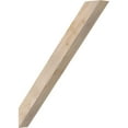 thumbnail image 1 of 3 1/2"W x 28"D x 32"H Traditional Smooth Knee Brace, Douglas Fir, 1 of 4