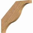 thumbnail image 1 of 3 1/2"W x 30"D x 36"H Funston Smooth Knee Brace, Western Red Cedar, 1 of 13
