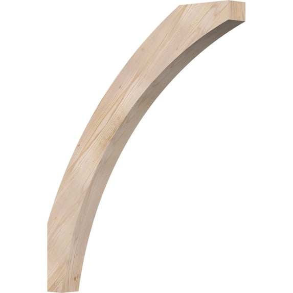 3 1/2"W x 34"D x 40"H Thorton Smooth Knee Brace, Douglas Fir