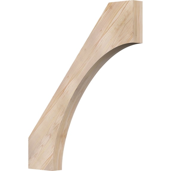 3 1/2"W x 34"D x 40"H Westlake Smooth Knee Brace, Douglas Fir