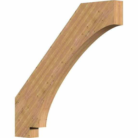 3 1/2"W x 36"D x 36"H Imperial Smooth Knee Brace, Western Red Cedar