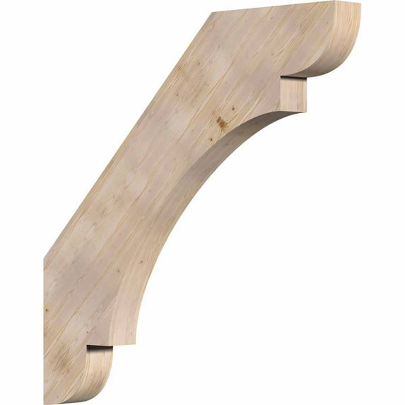 3 1/2"W x 36"D x 36"H Olympic Smooth Brace, Douglas Fir