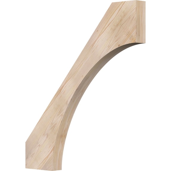 3 1/2"W x 36"D x 40"H Westlake Smooth Knee Brace, Douglas Fir