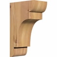 thumbnail image 1 of 3 1/2"W x 6"D x 10"H New Brighton Smooth Corbel, Western Red Cedar, 1 of 9