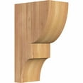 thumbnail image 1 of 3 1/2"W x 6"D x 10"H Ridgewood Smooth Corbel, Western Red Cedar, 1 of 9