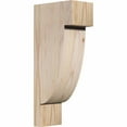 thumbnail image 1 of 3 1/2"W x 6"D x 14"H Alpine Smooth Corbel, Douglas Fir, 1 of 9