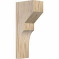 thumbnail image 1 of 3 1/2"W x 6"D x 14"H Monterey Smooth Corbel, Douglas Fir, 1 of 9