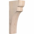 thumbnail image 1 of 3 1/2"W x 6"D x 14"H Yorktown Smooth Corbel, Douglas Fir, 1 of 9