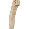 thumbnail image 1 of 3 1/2"W x 6"D x 18"H Imperial Smooth Knee Brace, Douglas Fir, 1 of 4