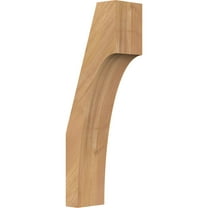3 1/2"W x 6"D x 18"H Westlake Smooth Knee Brace, Western Red Cedar