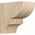 thumbnail image 1 of 3 1/2"W x 6"D x 6"H Ridgewood Smooth Corbel, Douglas Fir, 1 of 9