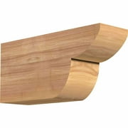 3 1/2"W x 6"H x 12"L Crestline Smooth Rafter Tail, Western Red Cedar