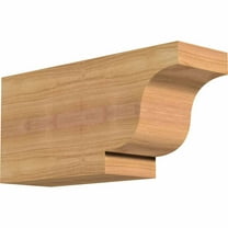 3 1/2"W x 6"H x 12"L Newport Smooth Rafter Tail, Western Red Cedar