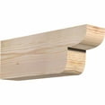 thumbnail image 1 of 3 1/2"W x 6"H x 16"L Crestline Smooth Rafter Tail, Douglas Fir, 1 of 4