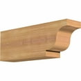 thumbnail image 1 of 3 1/2"W x 6"H x 16"L Newport Smooth Rafter Tail, Western Red Cedar, 1 of 4