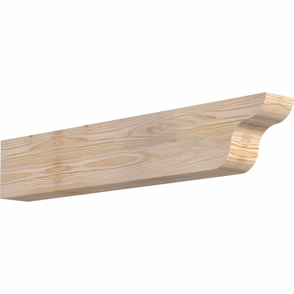 3 1/2"W x 6"H x 32"L Carmel Smooth Rafter Tail, Douglas Fir