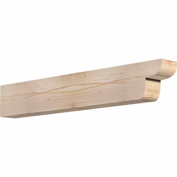 3 1/2"W x 6"H x 36"L Crestline Smooth Rafter Tail, Douglas Fir