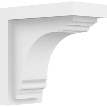 3 1/2"W x 7"D x 7"H Standard Warren Architectural Grade PVC Bracket