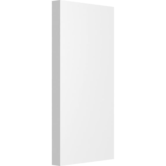 3 1/2"W x 7"H x 1/2"P Standard Foster Plinth Block with Square Edge