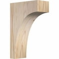 thumbnail image 1 of 3 1/2"W x 8"D x 12"H Huntington Smooth Corbel, Douglas Fir, 1 of 9
