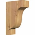 thumbnail image 1 of 3 1/2"W x 8"D x 12"H Newport Smooth Corbel, Western Red Cedar, 1 of 9