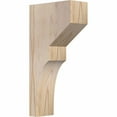 thumbnail image 1 of 3 1/2"W x 8"D x 16"H Monterey Smooth Corbel, Douglas Fir, 1 of 9