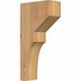 thumbnail image 1 of 3 1/2"W x 8"D x 16"H Monterey Smooth Corbel, Western Red Cedar, 1 of 9