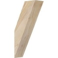 thumbnail image 1 of 3 1/2"W x 8"D x 16"H Traditional Smooth Knee Brace, Douglas Fir, 1 of 4