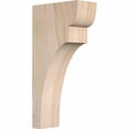 thumbnail image 1 of 3 1/2"W x 8"D x 16"H Yorktown Smooth Corbel, Douglas Fir, 1 of 9